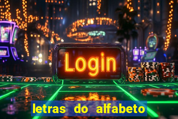 letras do alfabeto personalizadas para imprimir